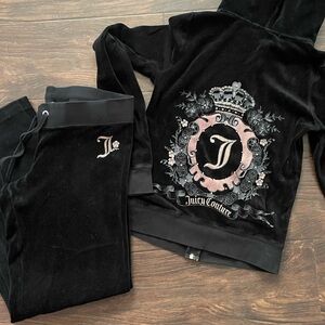 Juicy Couture Black and Pink  Set